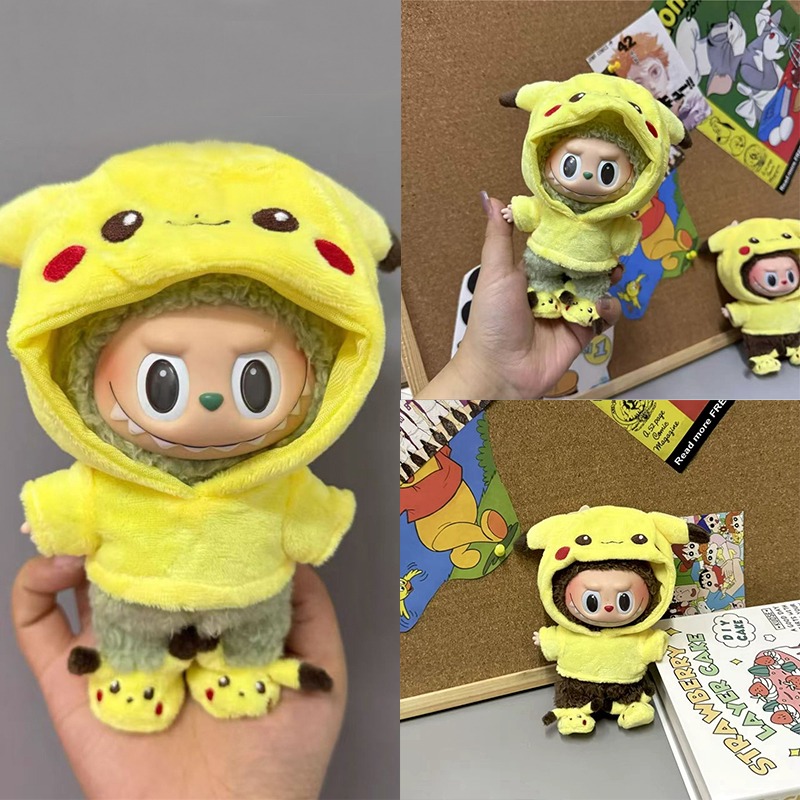 Baby Clothing Us - 15 17cm For Labubu Doll Cartoon