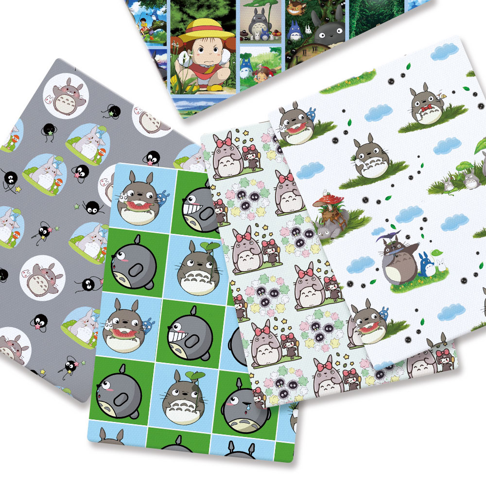 Baby Clothing Us - Cartoon Fabric Hot DIY140*50cm Handmade Sewing