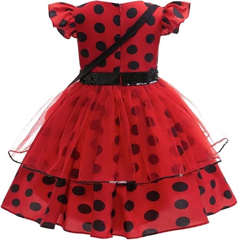 Girls Cosplay Costume Polka Do - огляд і ціна Baby Clothing Size