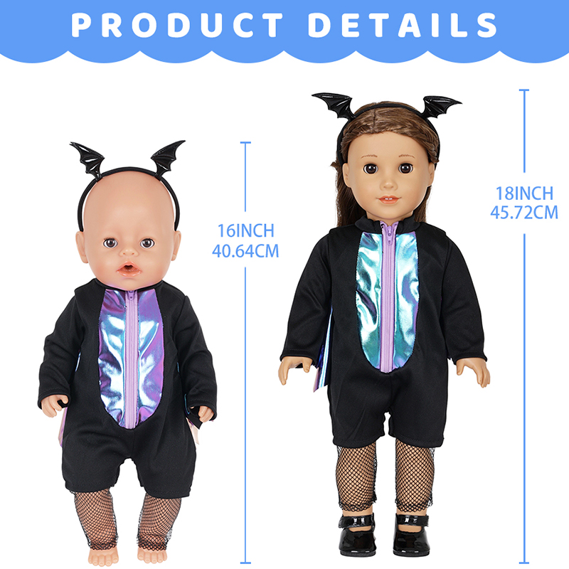 Doll Clothes Set for 16-18inch - огляд і ціна Baby Clothing Us