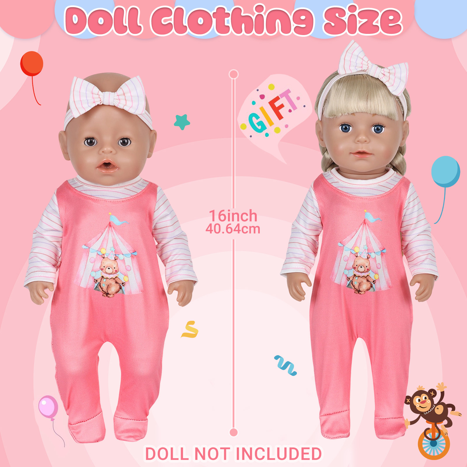 Doll Clothes for 16-18inch 40- - огляд і ціна Baby Clothing Us