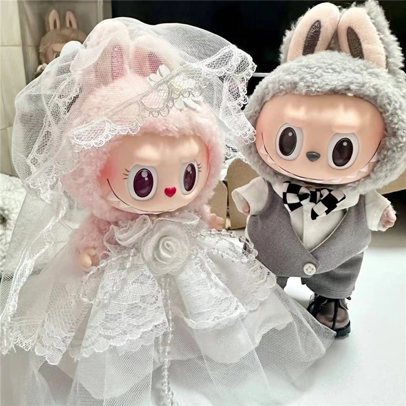 15 17cm For Labubu Doll Weddin - огляд і ціна Baby Clothing Us
