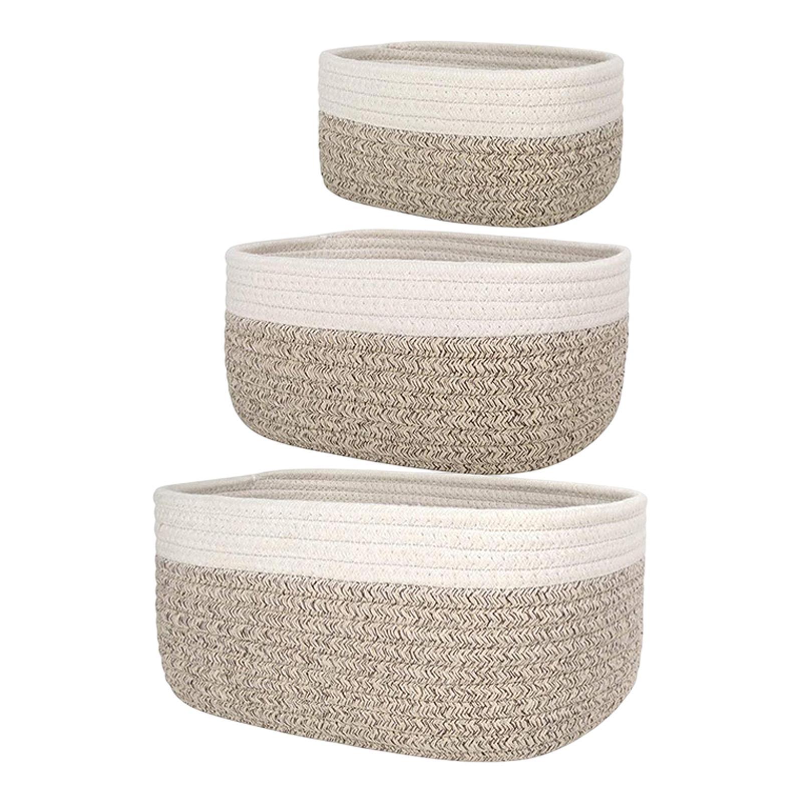 Cotton Rope Basket under Shelf - огляд і ціна Baby Clothing Basket