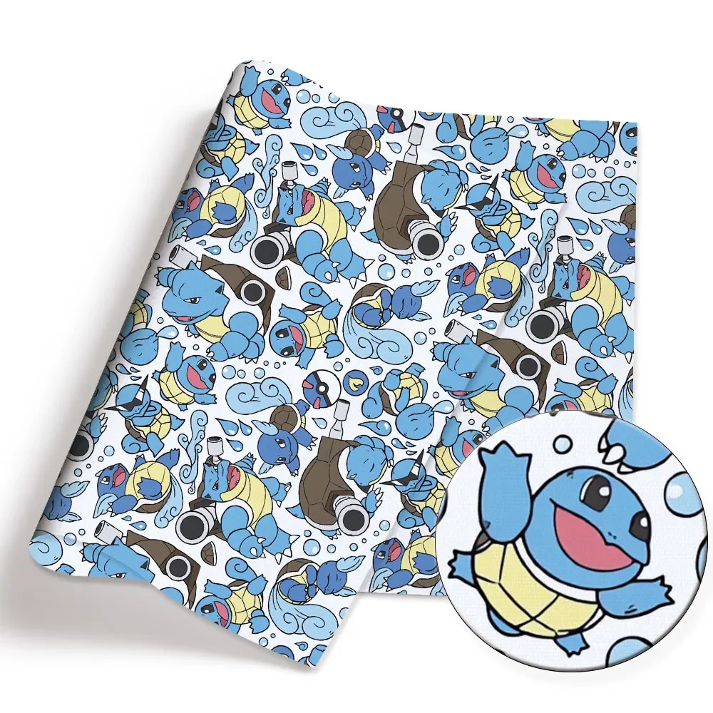Pokemon Cartoon Fabric140*50cm - огляд і ціна Baby Clothing Sewing