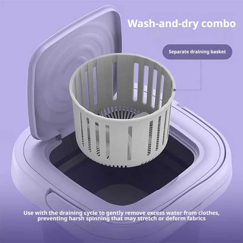 9L Fold Mini Washing Machine P - огляд і ціна Baby Clothing Basket