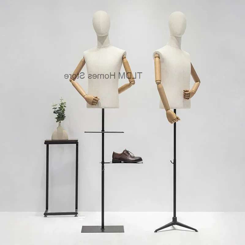 Mannequin Male Half-length Man - огляд і ціна Baby Clothing Display Stand