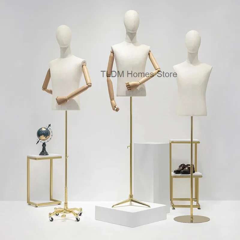 Mannequin Male Half-length Man - огляд і ціна Baby Clothing Display Stand