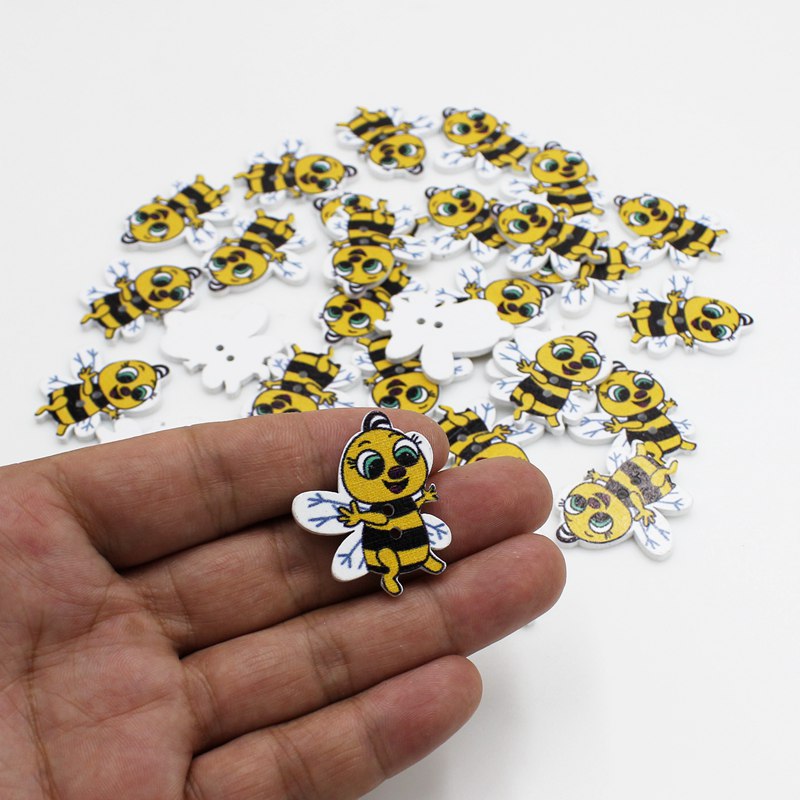 50Pcs New Mixed Cartoon Button - огляд і ціна Baby Clothing Sewing