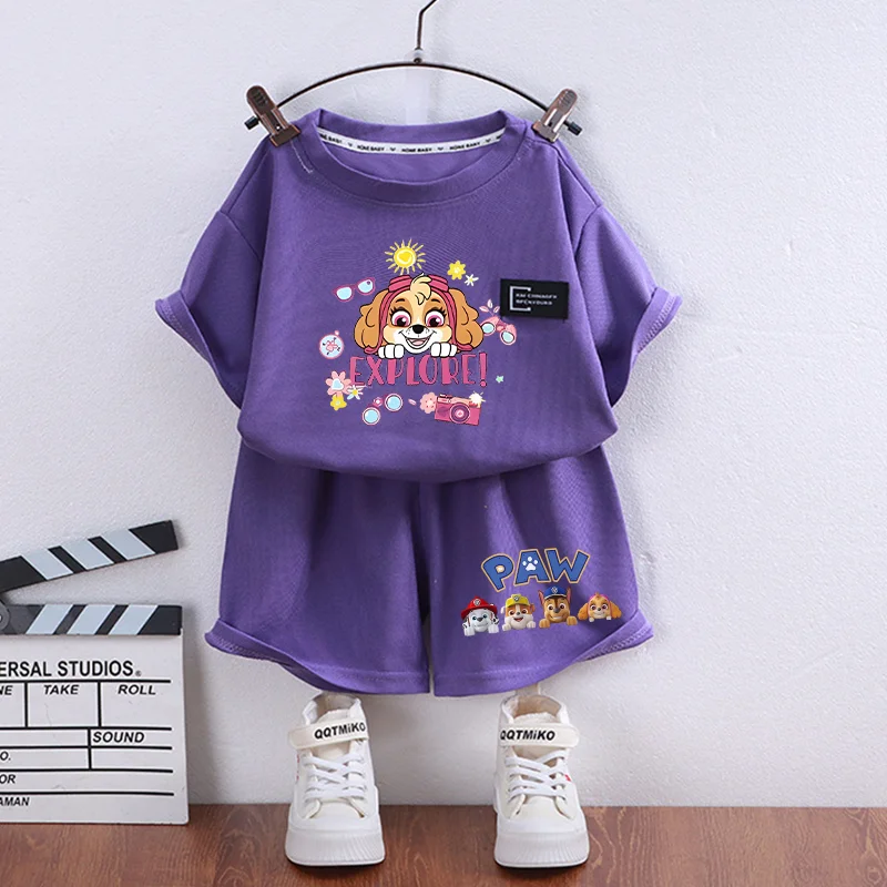 2Pc Paw Patrols T Shirt Chase  - огляд і ціна Baby Clothing Kit