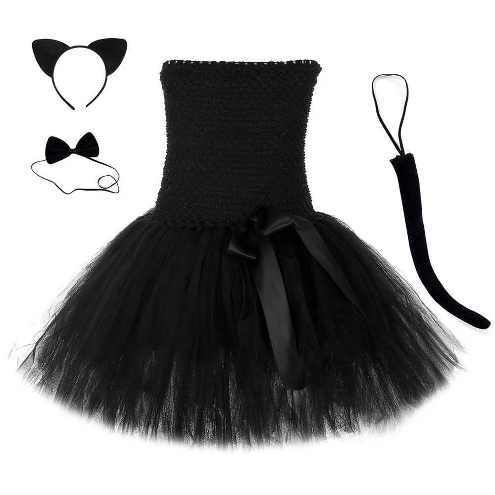 Cute Black Cat Tutu Dress Baby - огляд і ціна Baby Clothing For Girls