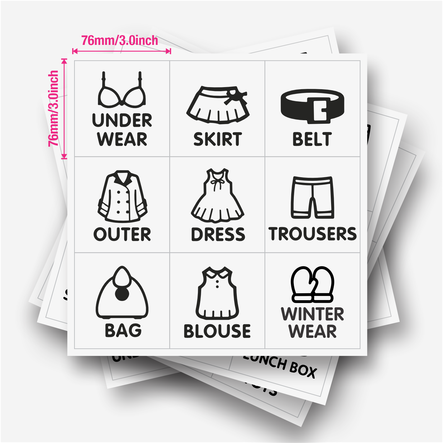 9 pcs/Sheet, Wardrobe Organize - огляд і ціна Baby Clothing Us