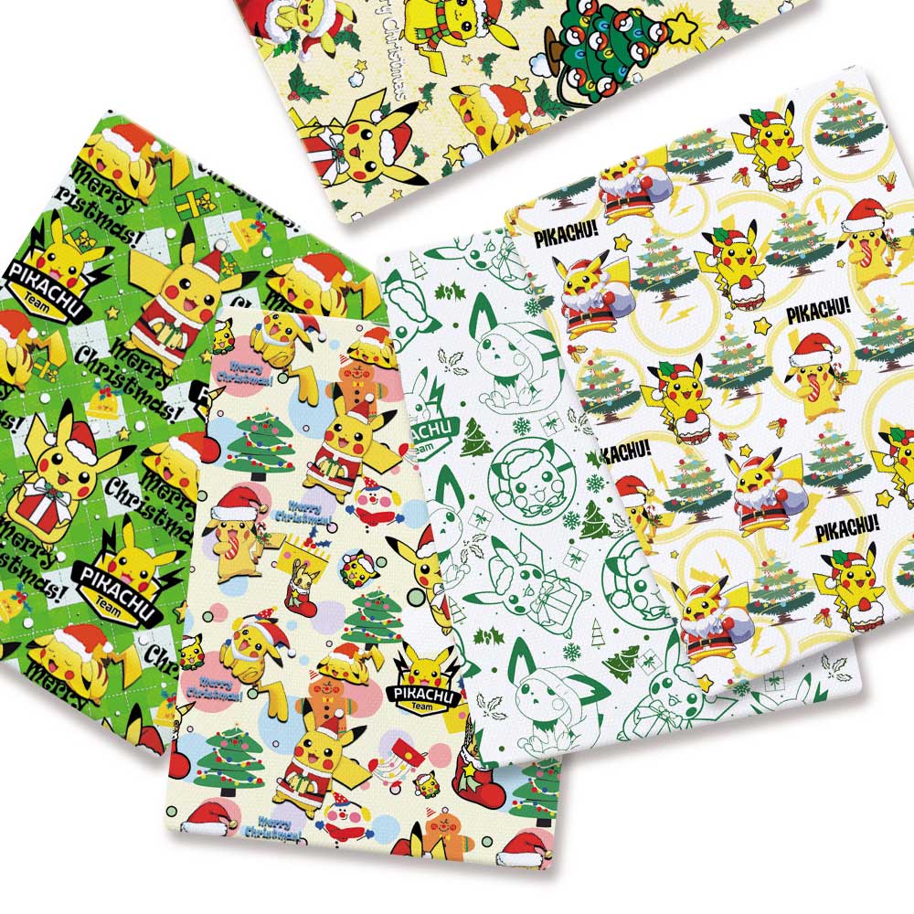 Pokemon Cartoon Fabric140*50cm - огляд і ціна Baby Clothing Sewing
