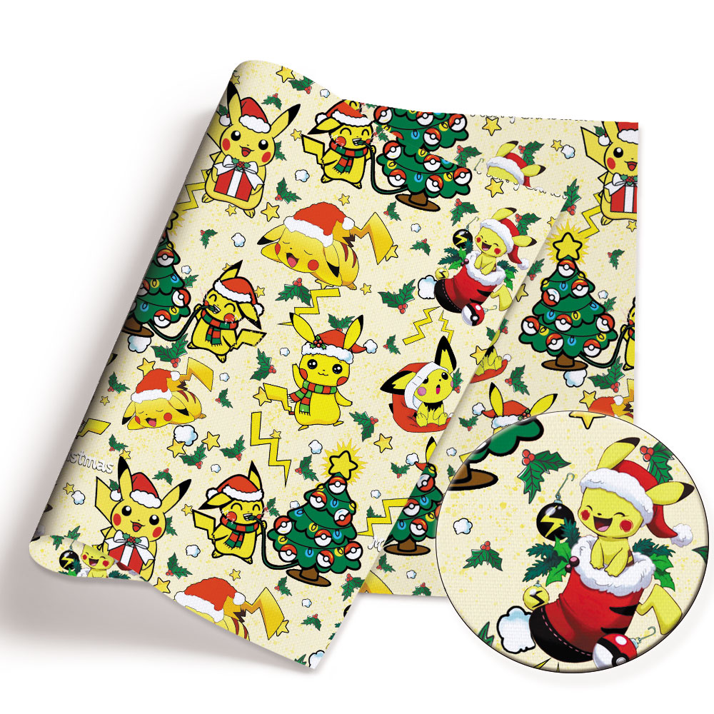 Pokemon Cartoon Fabric140*50cm - огляд і ціна Baby Clothing Sewing