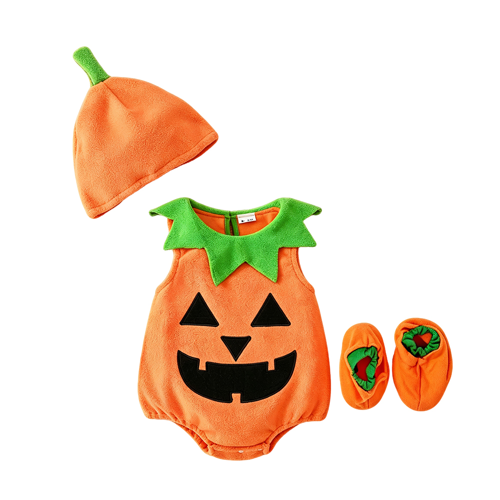 Cute Pumpkin Embroidery Baby R - огляд і ціна Baby Clothing Discount