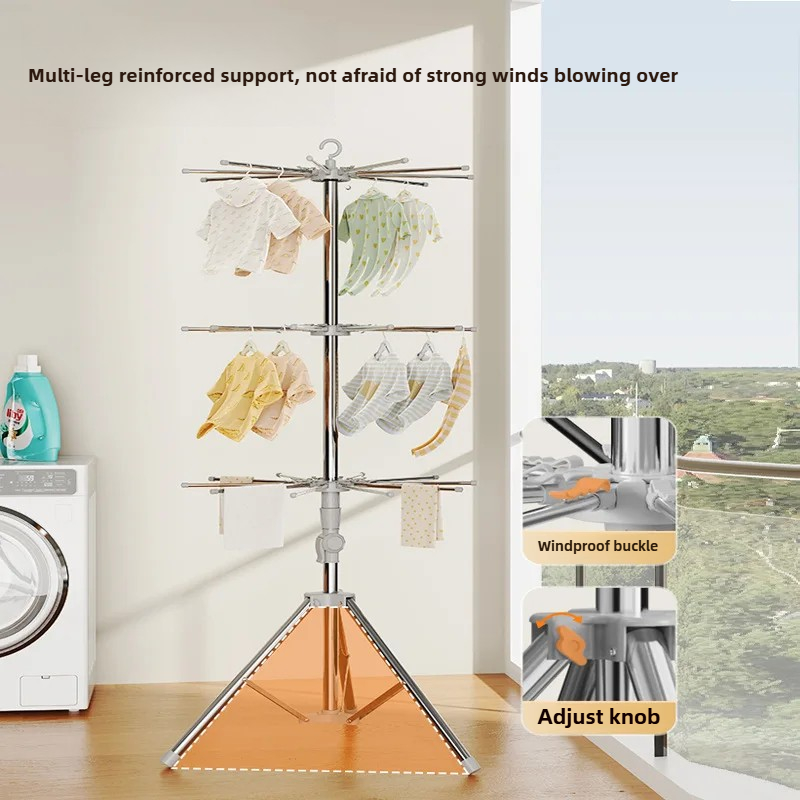 Baby Clothes Drying Rack-Folda - огляд і ціна Baby Clothing Display Stand