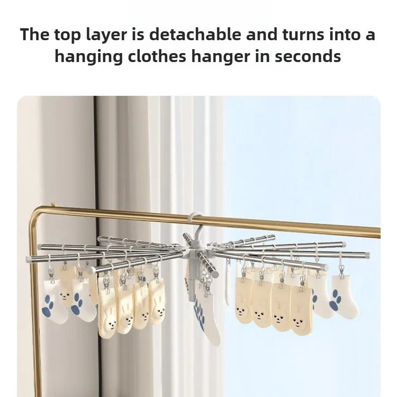 Baby Clothes Drying Rack-Folda - огляд і ціна Baby Clothing Display Stand